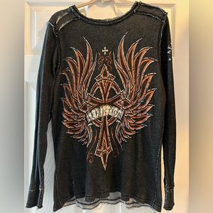 COPY - Affliction reversible Henley